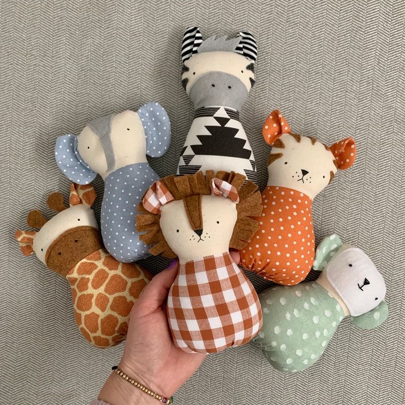 Jungle Safari Nursery Stuffed Animals Nursery Decor Nursery Etsy