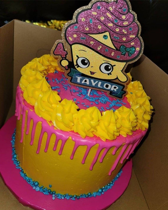 SHOPKINS Cake Topper - Etsy