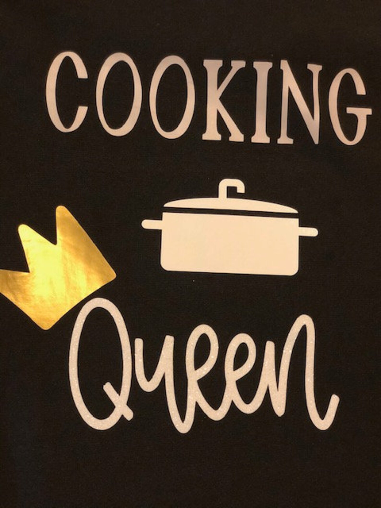 Cooking Queen Apron Etsy