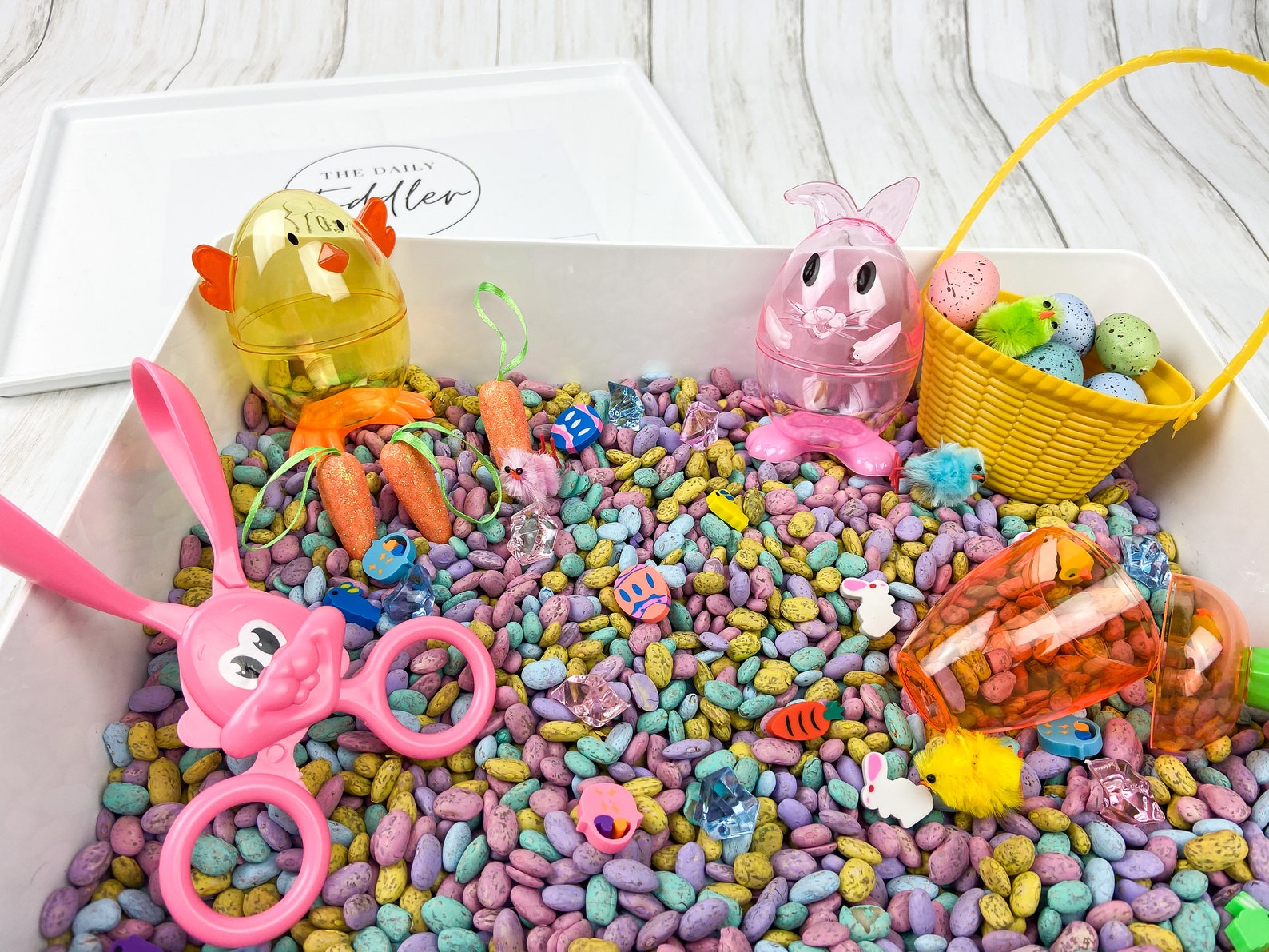 Easter Sensory Bin Sensory Play April Sensory Bin Sensory Etsy