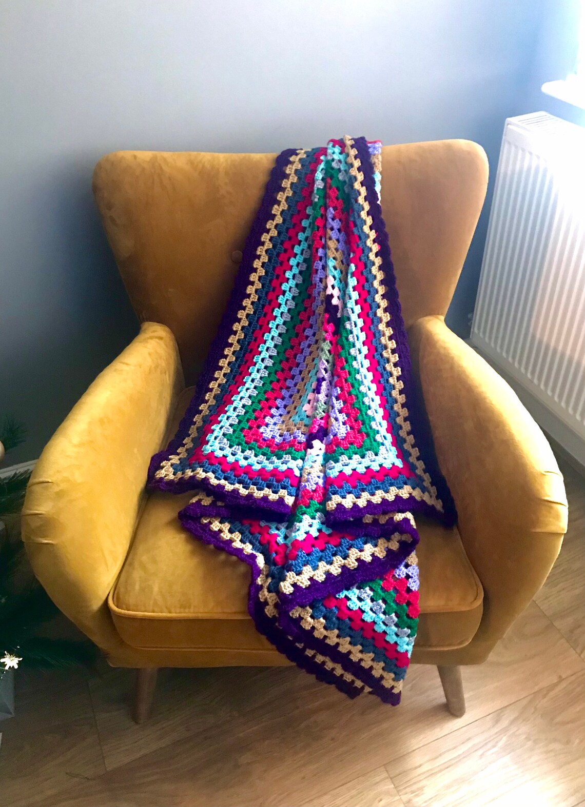 Handmade Crochet Blanket Etsy