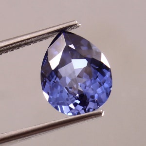 11x9 MM - AAA Flawless Ceylon Blue Sapphire Loose Pear Gemstone Cut, Wonderful Quality Sapphire Ring & Fabulous Jewelry Making Gemstone Cut