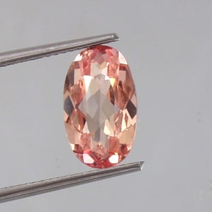 12x7 MM - AAA Flawless Bi-Colour Ceylon Padparadscha Sapphire Loose Oval Gemstone Cut, Excellent Quality Sapphire Ring & Jewelry Making Cut