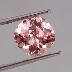 10 x 10 MM - AAA onberispelijke ceylon padparadscha-saffier los kussen edelsteen geslepen, uitstekende kwaliteit saffierring en fijne sieraden maken