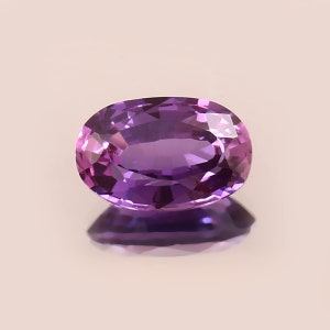 AAA Flawless Ceylon Lavender Sapphire Loose Oval Gemstone Cut, Premium Quality Sapphire Ring And Splendid Jewelry Making Gemstone 10x6 MM