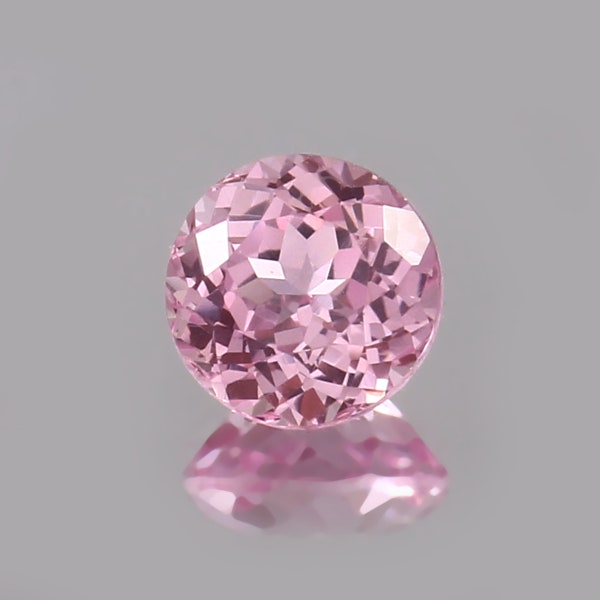 AAA 8x8 MM Flawless Pink Madagascar Morganite Loose Round Gemstone Cut, Fine Quality Morganite Ring & Excellent Jewelry Making Gemstone Cut