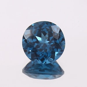 AAA Flawless Indicolite Blue Brazilian Tourmaline Loose Round Gemstone Cut, Excellent Quality Tourmaline Ring & Jewelry Making Cut 6x6 MM