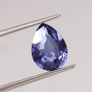 AAA 11x8 MM Flawless Ceylon Blue Sapphire Loose Pear Gemstone Cut, Fine Excellent Quality Sapphire Ring & High Jewelry Making Gemstone Cut