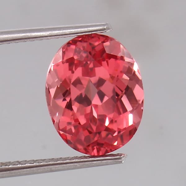 AAA Flawless Pink Ceylon Padparadscha Sapphire Loose Oval Gemstone Cut, Excellent Quality Sapphire Ring And Fine Jewelry Making Cut 12x10 MM