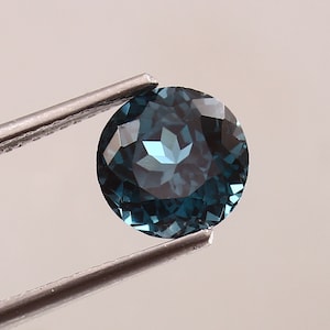 AAA Flawless Mozambique Blue Green Tourmaline Loose Round Gemstone Cut, Premium Quality Tourmaline Ring & Splendid Jewelry Making Cut 6x6 MM