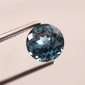 AAA Flawless Mozambique Blue Green Tourmaline Loose Round Gemstone Cut, Premium Quality Tourmaline Ring & Splendid Jewelry Making Cut 5x5 MM