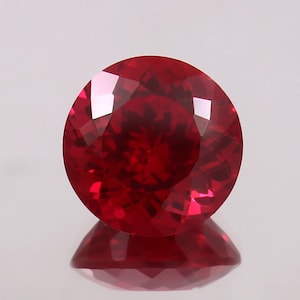 AAA Flawless Blood Red Mozambique Ruby Round Loose Gemstone Cut, Premium Quality Ruby Ring And Extreme Jewelry Making Gemstone Cut 10x10 MM