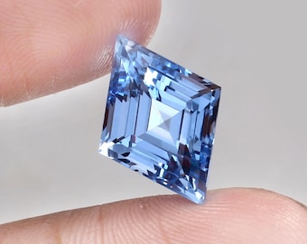 AAA 18x13 MM Flawless Vietnam Blue Spinel Loose Lozenge Cut Gemstone, Fine Super Quality Spinel Pendant And High Jewelry Making Gemstone Cut
