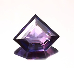 AAA Flawless Ceylon Purple Sapphire Loose Pentagon Cut Gemstone, Fine Quality Sapphire Pendant And Jewelry Making Gemstone Cut 12x15 MM