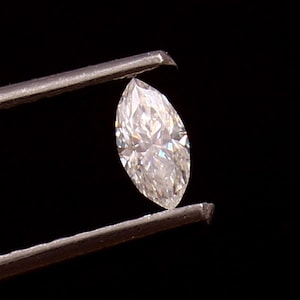 White D Color Marquise Cut VVS1 Moissanite Loose Gemstone Cut, 5x2.50 MM Lab Created Diamond Ring & Premium Moissanite Jewelry Making Cut