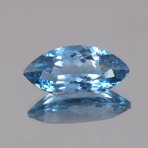 AAA Flawless Brazilian Aquamarine Loose Marquise Gemstone Cut, Premium Quality Aquamarine Ring & Fine Jewelry making Gemstone 20x10 MM
