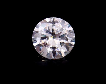 White D Color Round Cut VVS1 Moissanite Loose Gemstone Cut, AAA Synthetic Diamond Ring And High Quality Fine Jewelry Making Diamond 5x5 MM