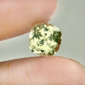 AAA Flawless Ceylon Chrysoberyl Cushion Loose Gemstone,Excellent Shimmering Quality Chrysoberyl Ring & High Jewelry Making Gemstone 10x10 MM