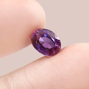 AAA Flawless Ceylon Lavender Sapphire Loose Oval Gemstone Cut, Premium Quality Sapphire Ring And Splendid Jewelry Making Gemstone 8x6 MM