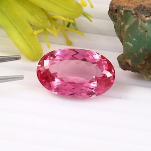 33.00 CT - AAA Flawless Bi-Color Ceylon Padparadscha Sapphire Oval Loose Gemstone Cut, Excellent Quality Sapphire Ring & Jewelry Making Cut