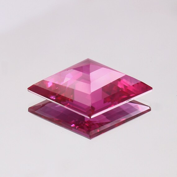 AAA Ceylon Pink Sapphire: Lozenge Cut Gemstone, 23x16 MM - Etsy