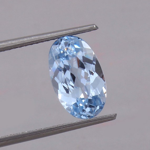 Natural Aquamarine Gemstone 5x3mm and 6x4mm Aquamarine Oval Shape Faceted Loose Gemstone AA Quality - UK Natural Aquamarine Gemstone 5x3mm and 6x4mm Aquamarine Oval Shape Faceted Loose Gemstone AA Quality - UK