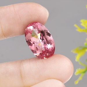 Extra Ravishing Bi-Color Ceylon Padparadscha Sapphire Loose Oval Gemstone Cut, Excellent Quality Sapphire Ring & Jewelry Making Cut 13.75 CT