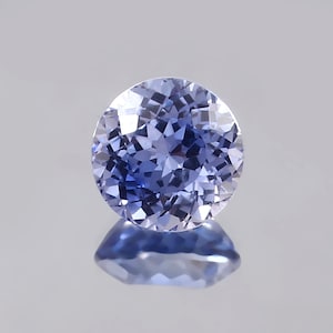 AAA Ceylon Blue Sapphire Loose Gemstone: 7x7mm Round Cut
