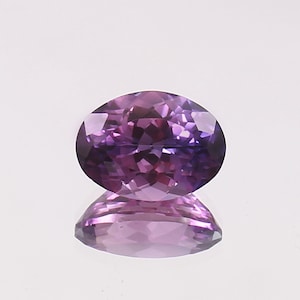 10x7 MM - AAA Flawless Purple Pink Ceylon Sapphire Loose Oval Gemstone Cut, Fine Quality Sapphire Ring & Beautifull Jewelry Making Gemstone