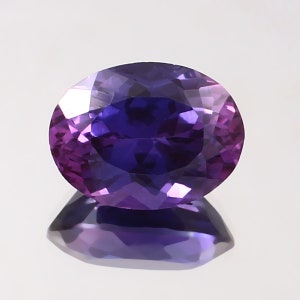 AAA Flawless Ceylon Purple Sapphire Loose Oval Gemstone Cut, Extreme Quality Sapphire Ring & Premium Jewelry Making Gemstone Cut 14x11 MM