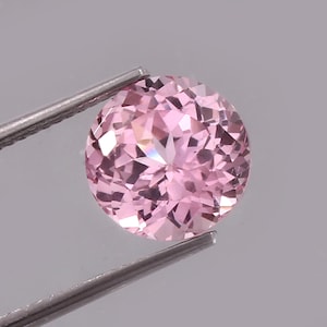 10x10 MM - AAA Flawless Madagascar Morganite Loose Round Gemstone Cut, Wonderfull Quality Morganite Ring & Premium Jewelry Making Gemstone