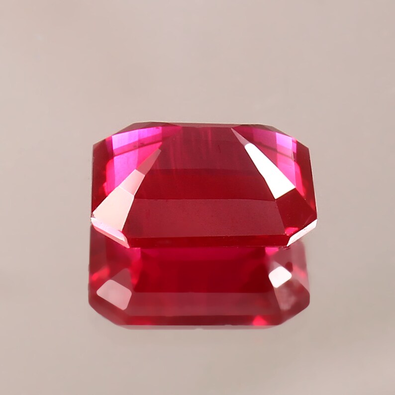Ruby Red Edgers AAA Flawless Blood Red Mozambique Ruby Radiant Cut Loose Gemstone ...