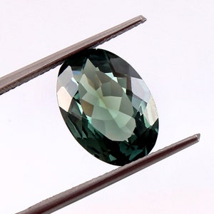 14 x 10 mm- AAA einwandfreier grüner Paraiba-Turmalin lose ovaler Edelsteinschliff, Turmalin von außergewöhnlicher Qualität Ring Premium-Schmuckherstellungsschnitt
