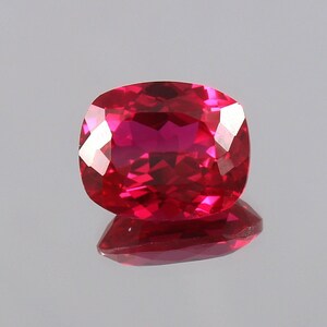 AAA Flawless Blood Red Mozambique Ruby Loose Cushion Gemstone Cut, Excellent Quality Ruby Ring And Fine Jewelry Making Gemstone Cut 12x10 MM
