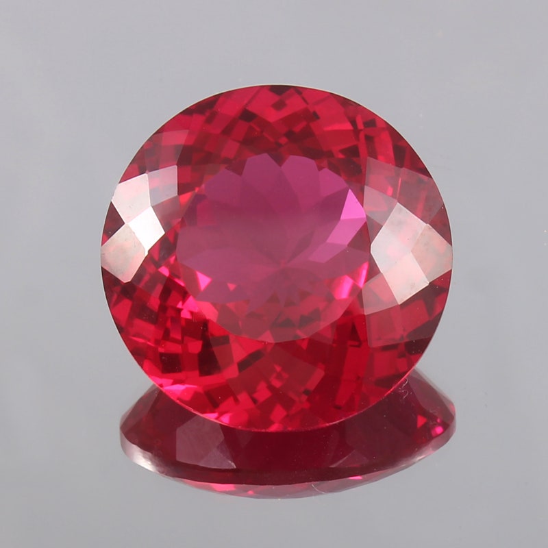 25mm Ruby Round - Etsy