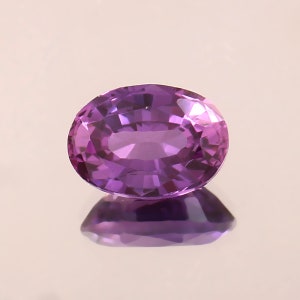 AAA Flawless Ceylon Lavender Sapphire Loose Oval Gemstone Cut, Premium Quality Sapphire Ring And Splendid Jewelry Making Gemstone 10x7 MM