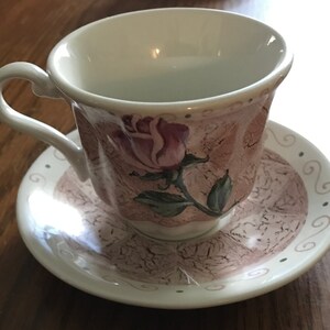 Vintage Papelware Cup and Saucer