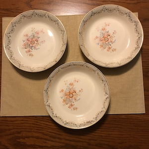 Set of 3 Camwood Ivory Bowls