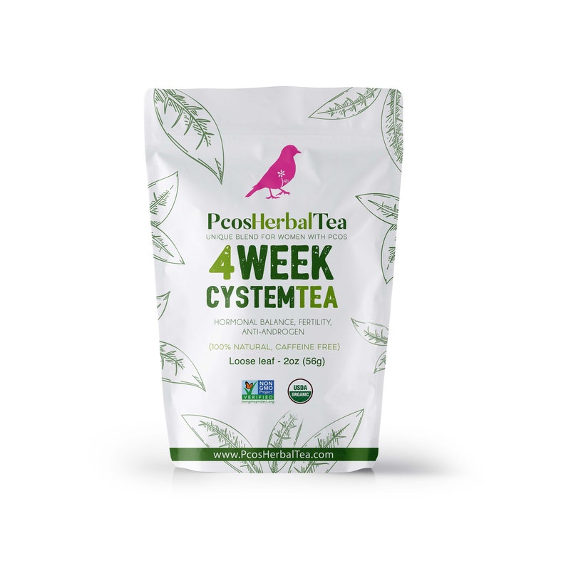 PCOS Natural Herbal Tea Improve Hormonal Imbalance, Infertility, Acne, Menstrual Cycle, Healthy