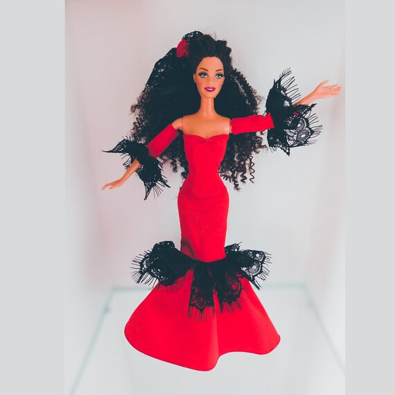 barbie dress long