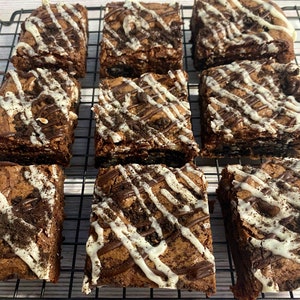Cookies n’ Cream Brownie | Oreo brownie | fudge Brownie