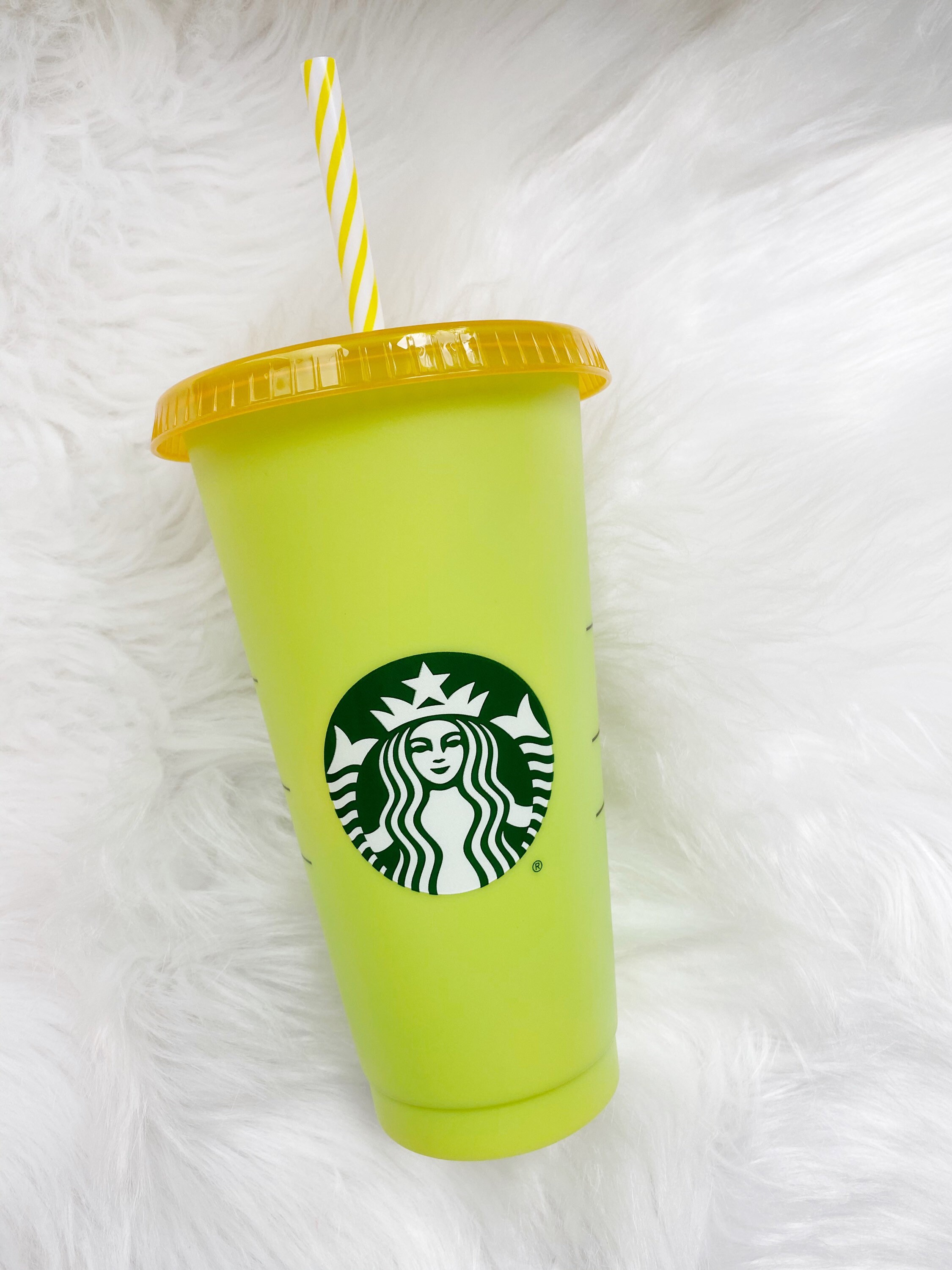 Starbucks NEW COLOUR CHANGING Cups Custom Starbucks Cups Etsy