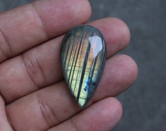 Best For Silver 100/%Natural Labradorite Cabochon Gemstone Handmade Smooth 3 Pieces Labradorite Gemstone Mix Shape Size- 31x16x9 MM 48 Cts
