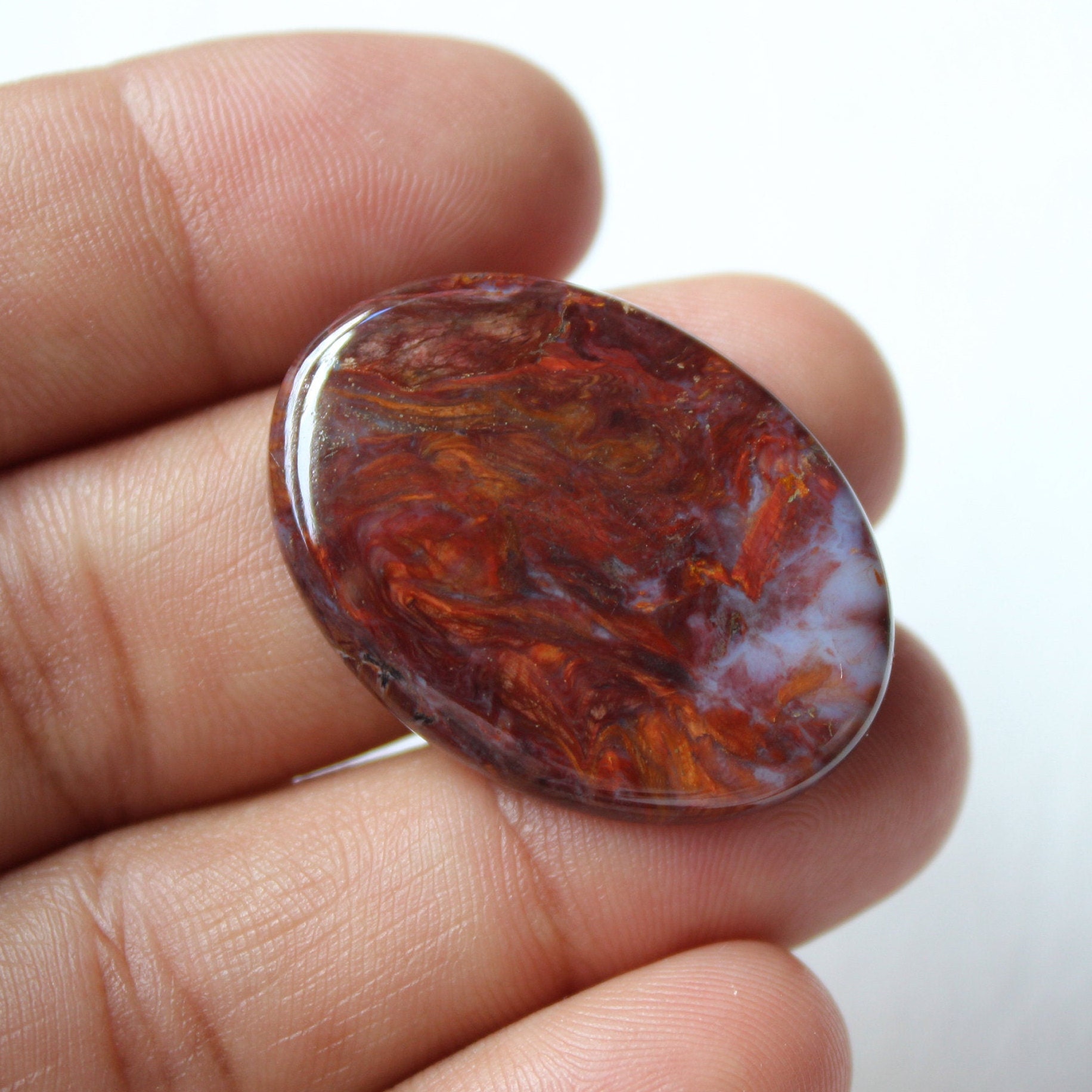 Rare Brown Pietersite Cabochon