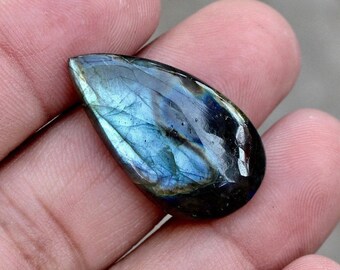 Awesome Natural Labradorite Gemstone,Multi Flashy Labradorite Cabochon,Loose Gemstone,Smooth Polish,Jewelry Making,27x15x6 MM,23.0 Ct