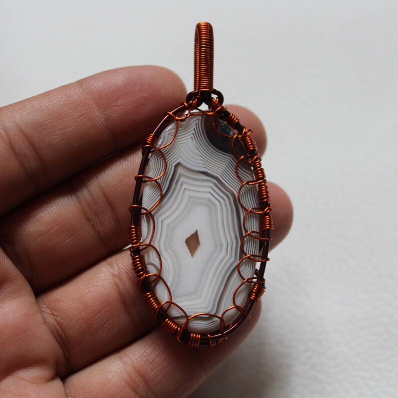 Jewelry Pattern AMAZONITE  PENDANT Wire Wrapping Teardrop Cabochon Wire Wrapped Gemstone Lesson Wire Wrap Stone 50x37x6 mm 105 Carat
