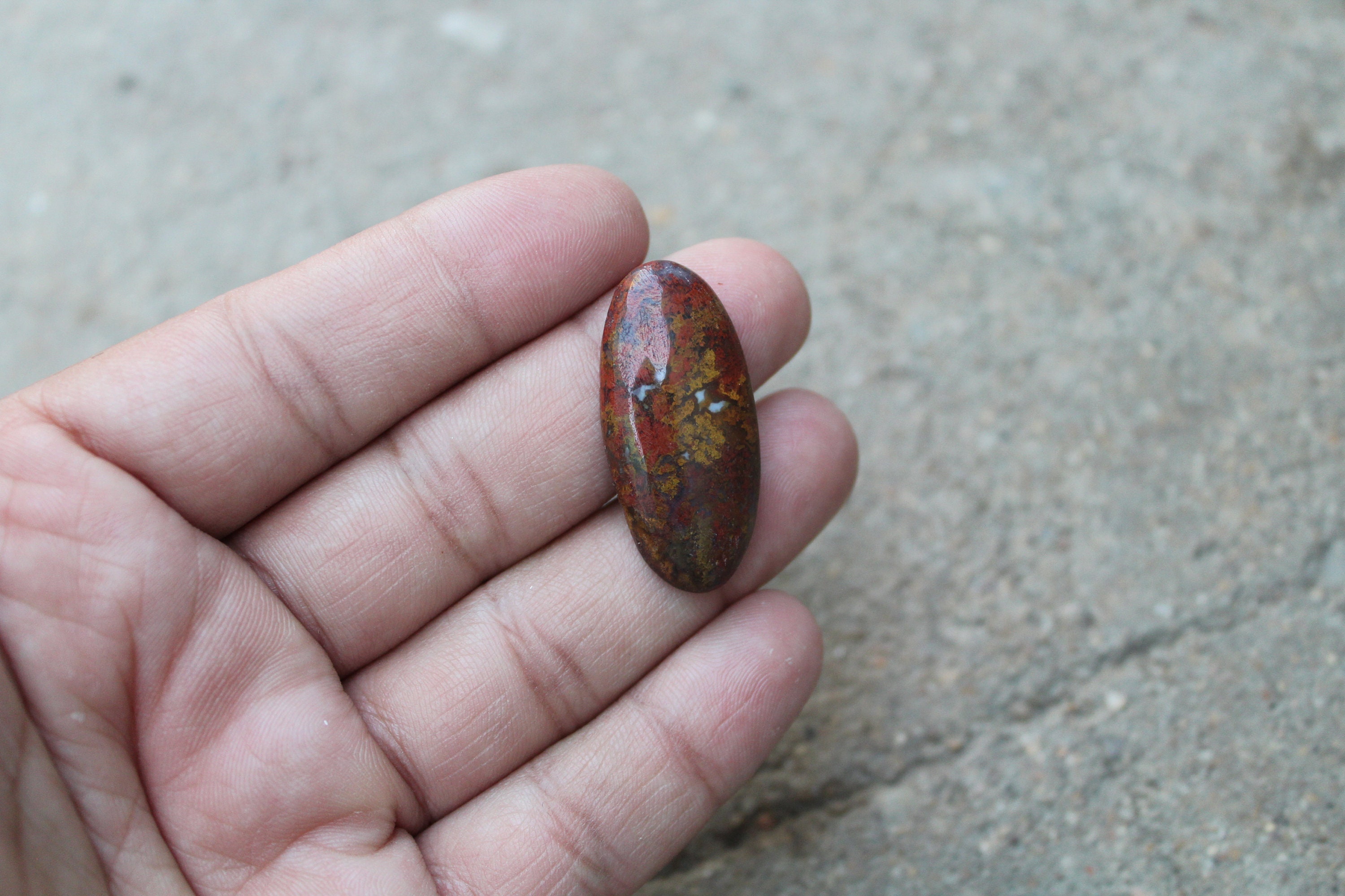 Top Quality Natural Red Moss Agate Gemstone Top Designer | Etsy