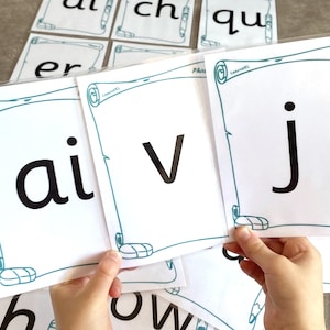 Dupla face phase3 fonética grandes cartões flash a6 sons digraphs + palavras + tapete a4 eyfs educação em casa aprendizagem precoce