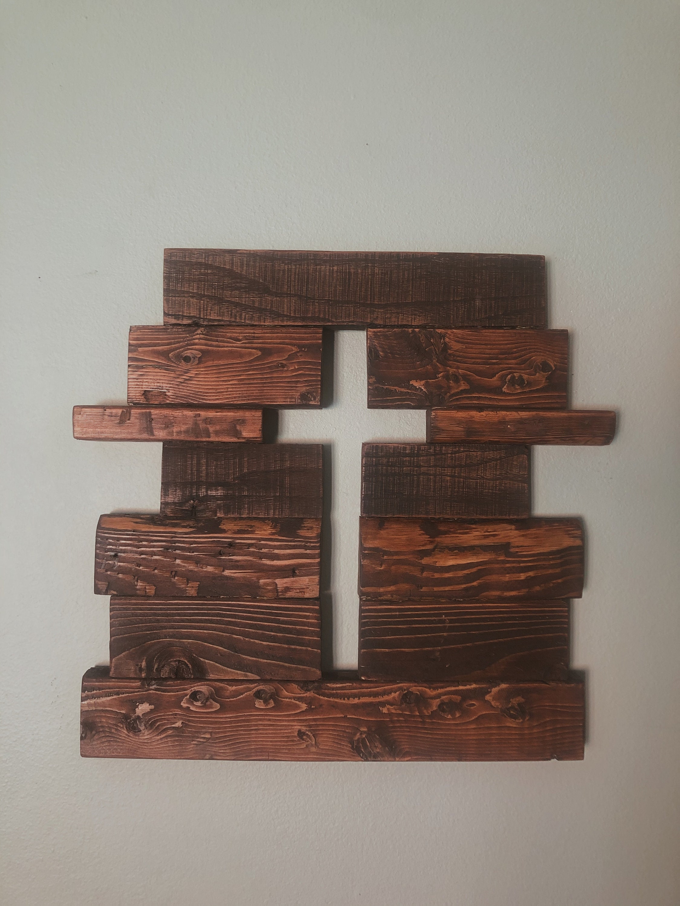 Wooden Shadow Cross | Etsy