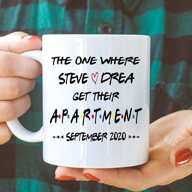 New Apartment Gift Friends Mug New Apartment Housewarming Etsy